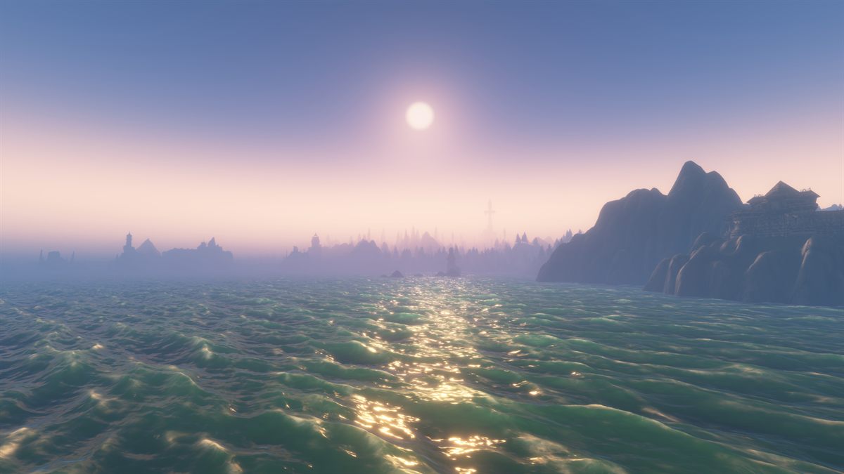 Forever's new water renderer: light breaking across a moving surface